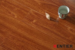 K1555-V-groove Laminate Flooring with Water Resistance Treatment