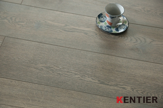 K5603-Dark Grey HDF Laminate Flooring with Crystal Surface